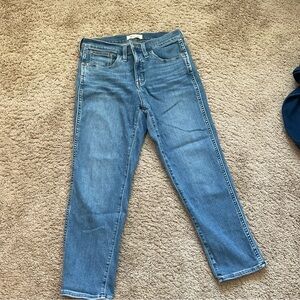 Madewell Road Tripper Stovepipe jeans